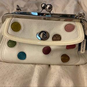 Vintage, discontinued COACH line purse